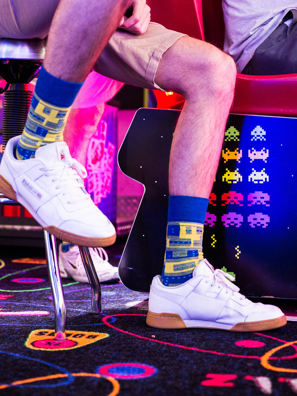 The Glitch - Goldenrod - Sock Club Store