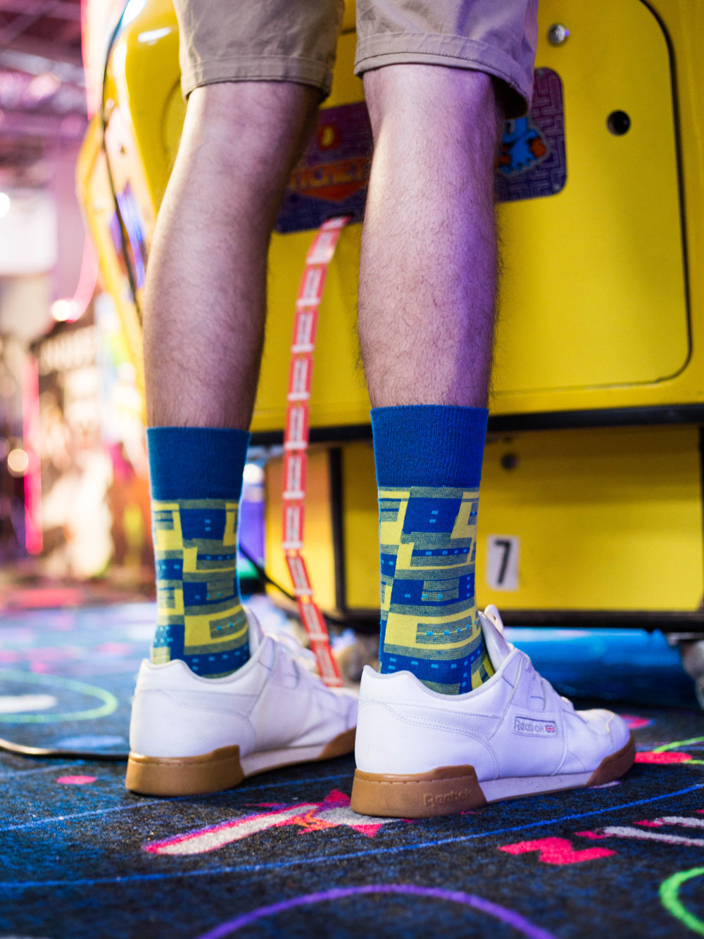 The Glitch - Goldenrod - Sock Club Store