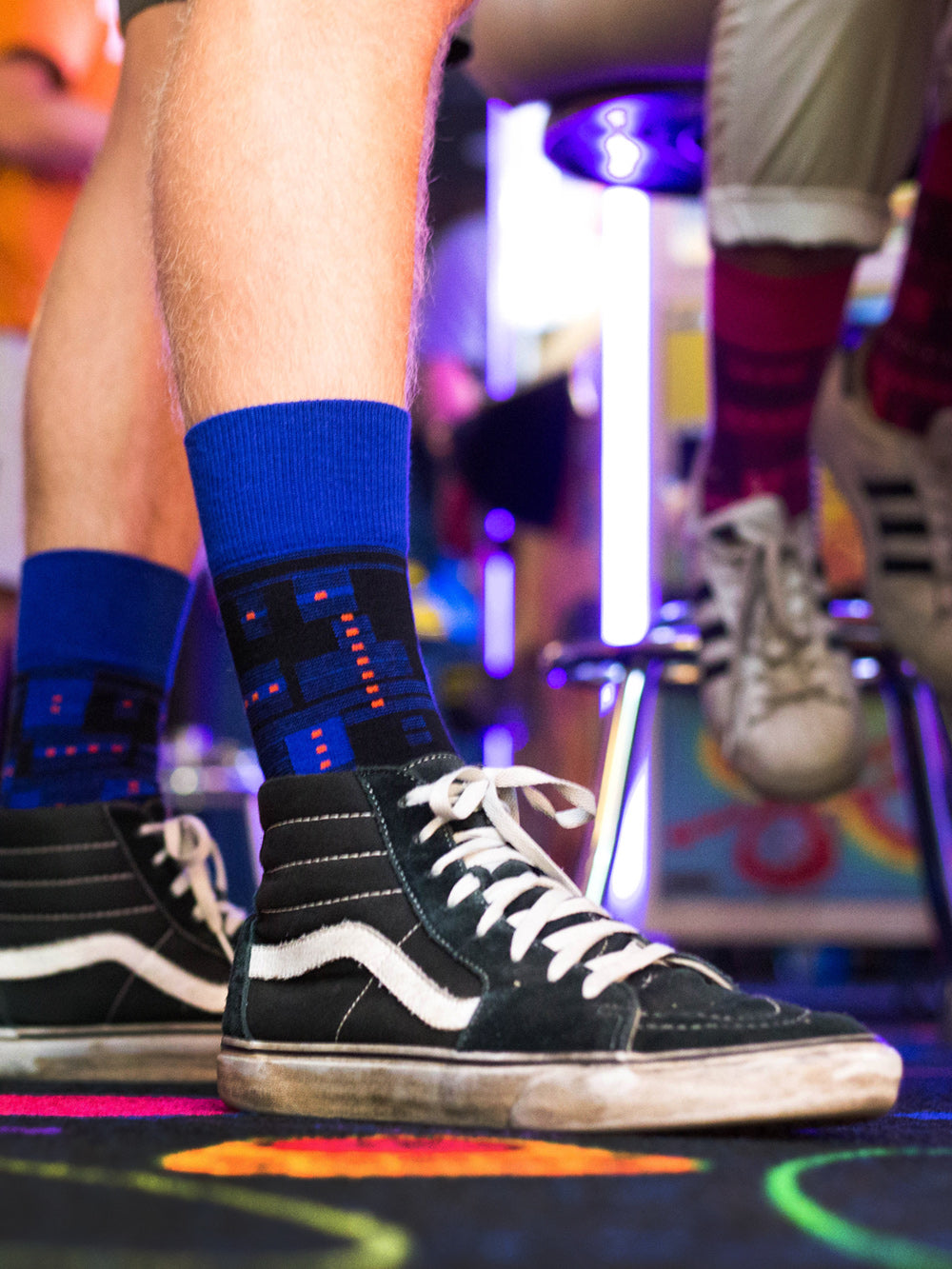 The Glitch - Ultramarine - Sock Club Store