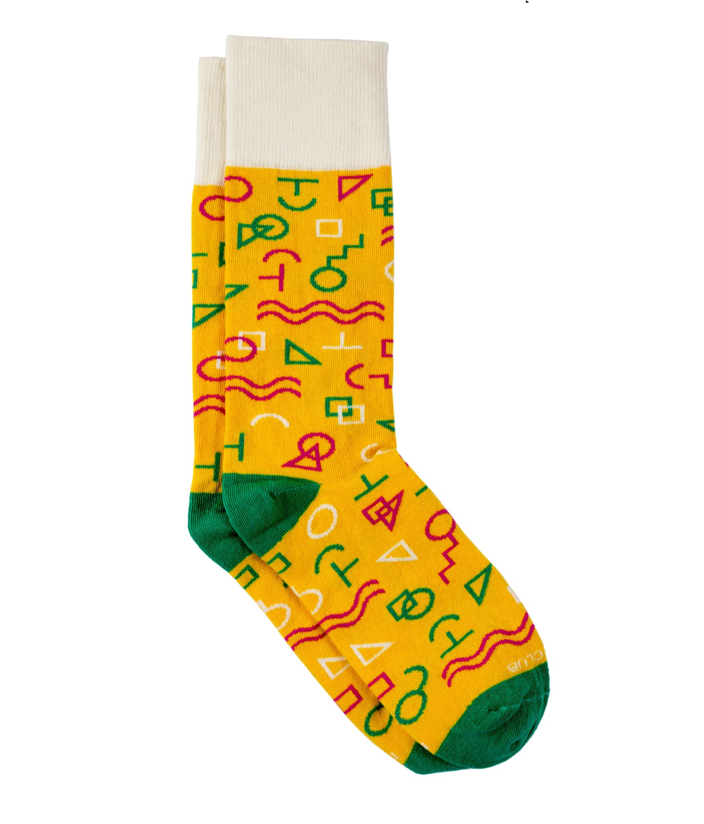 The Memphis - Yellow - Sock Club Store