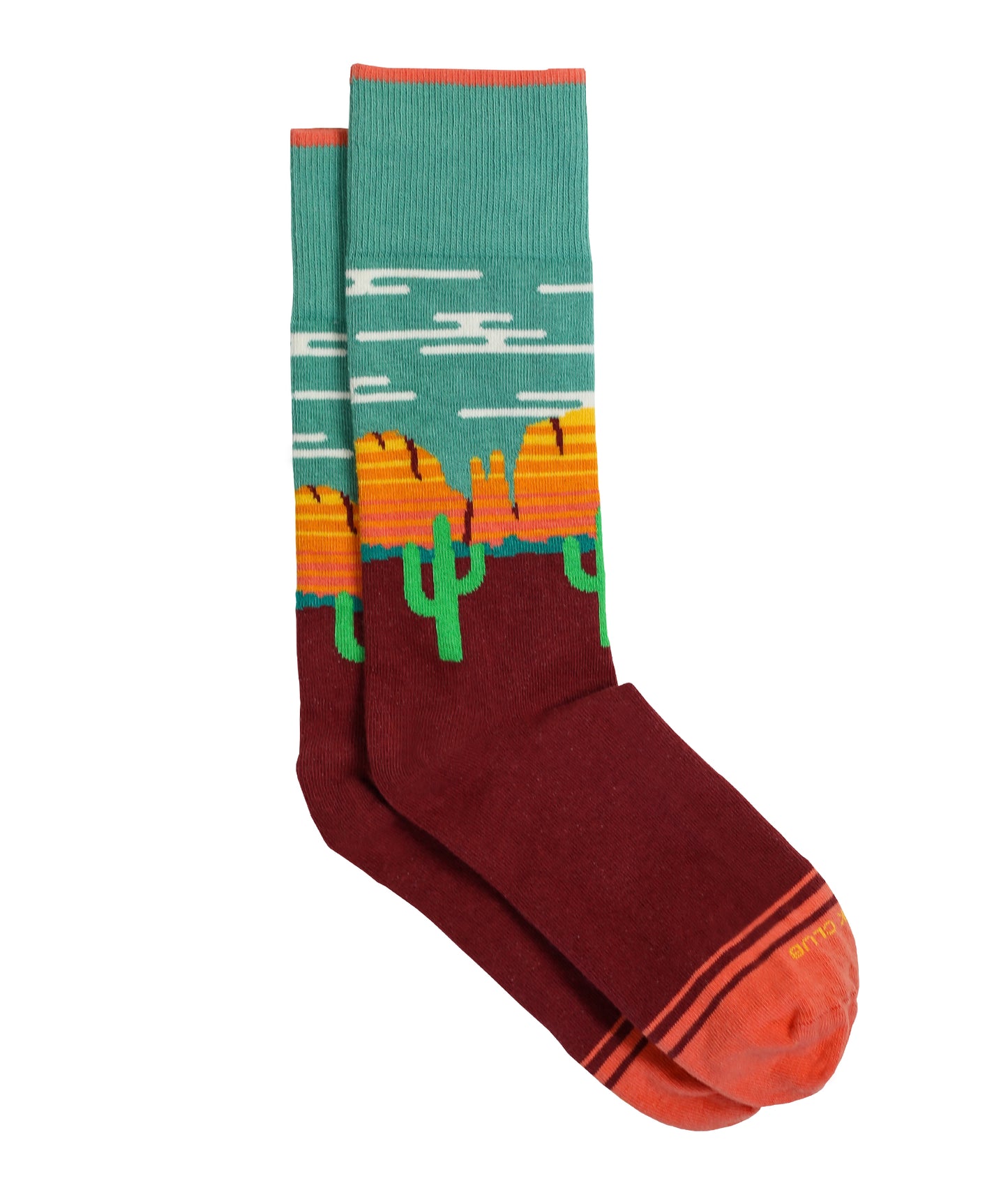 The Sedona - Living Coral - Sock Club Store