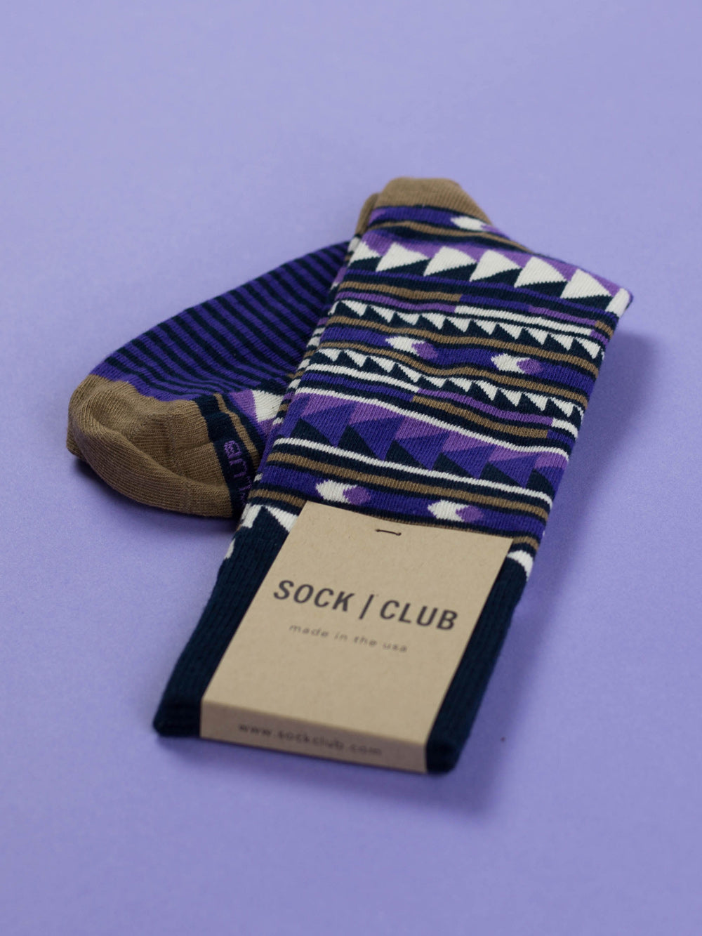 The Skadi - Purple - Sock Club Store