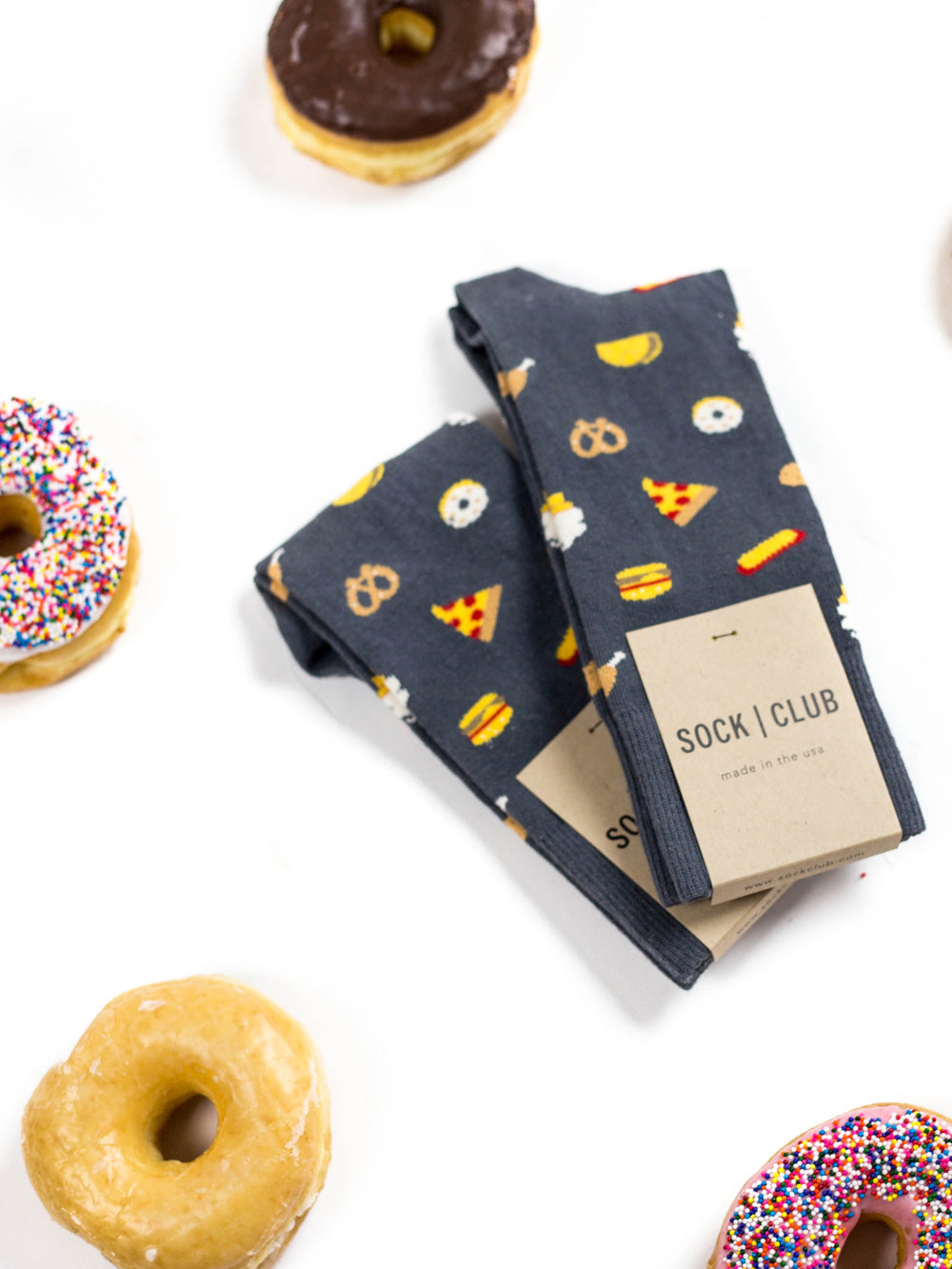 The Smorgasbord - Charcoal - Sock Club Store