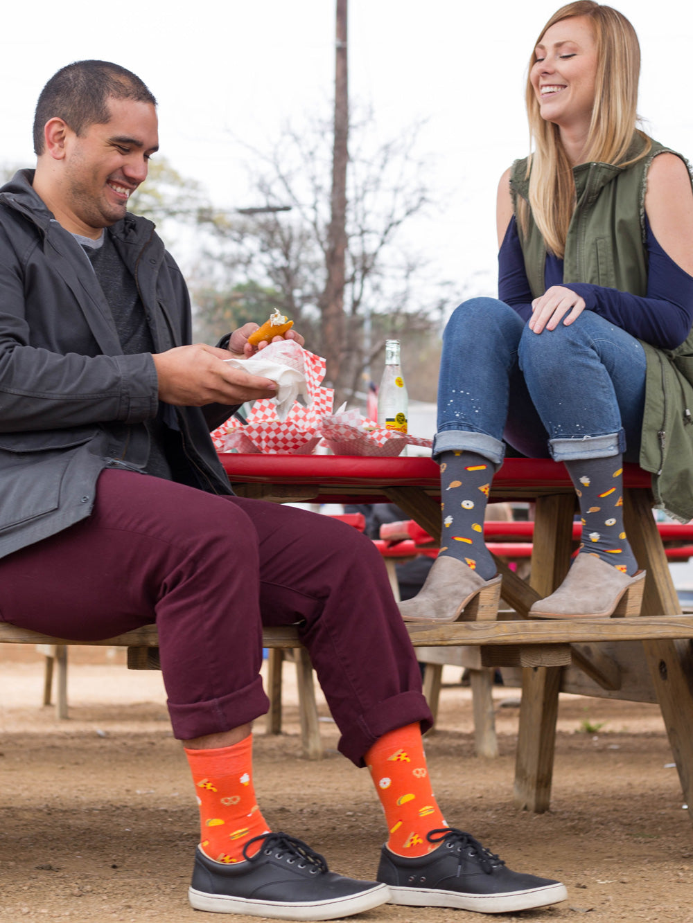 The Smorgasbord - Clementine - Sock Club Store