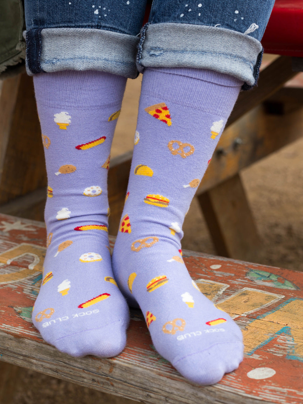 The Smorgasbord - Lavender - Sock Club Store