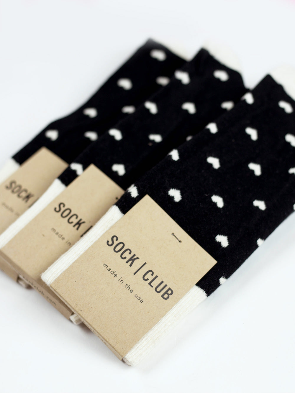 The Valentine - Black - Sock Club Store