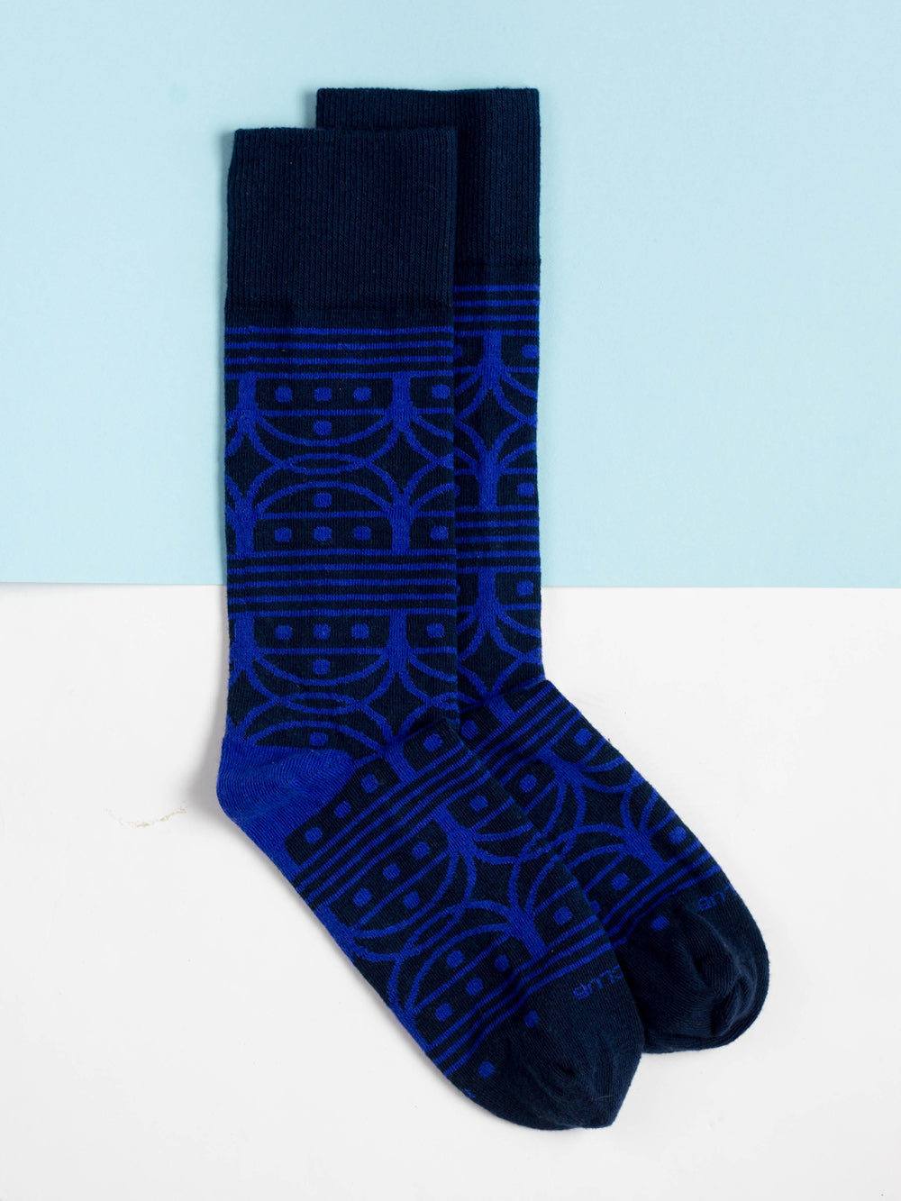 The Venn - Navy - Sock Club Store