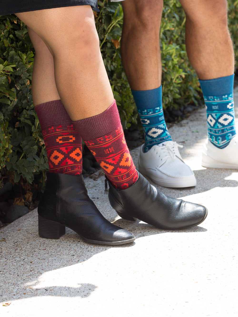 The Wanderer - Maroon - Sock Club Store