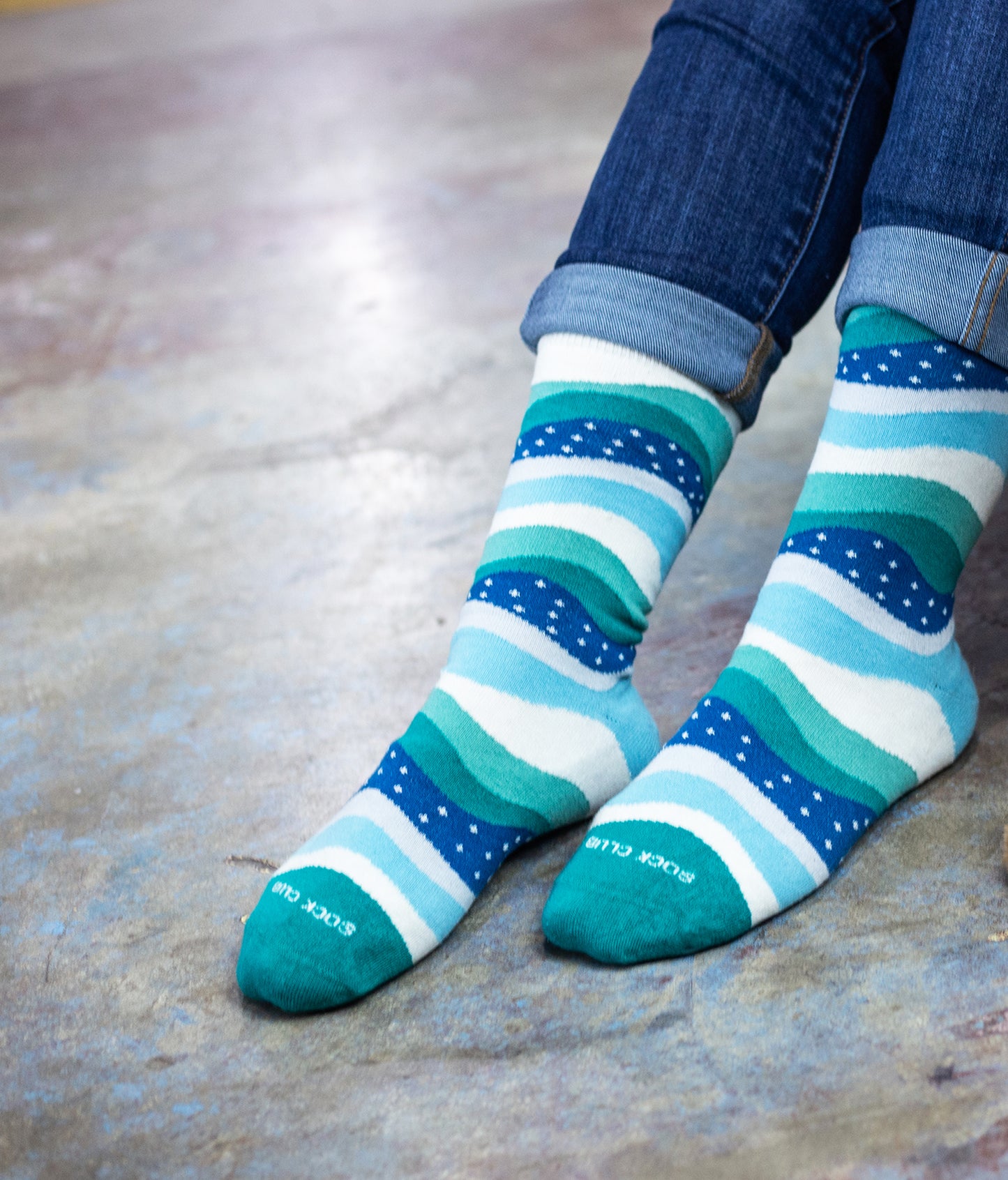 The Glaser - Seafoam - Sock Club Store