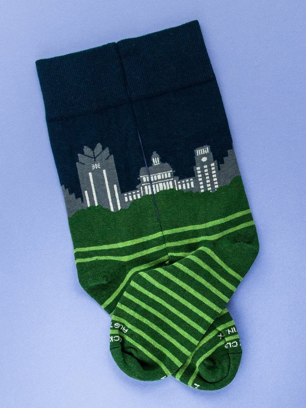 Austin Skyline (Night) - Sock Club Store
