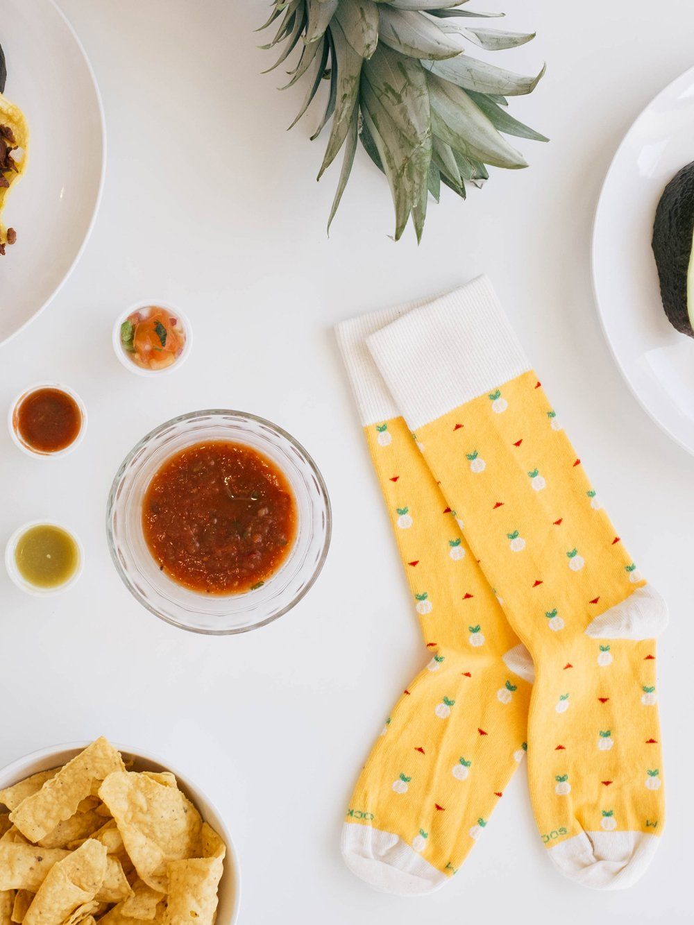 The Ananas - Yellow - Sock Club Store