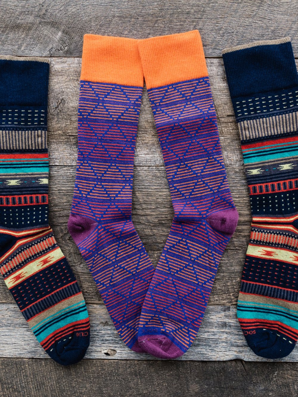 The Daedalus - Purple - Sock Club Store