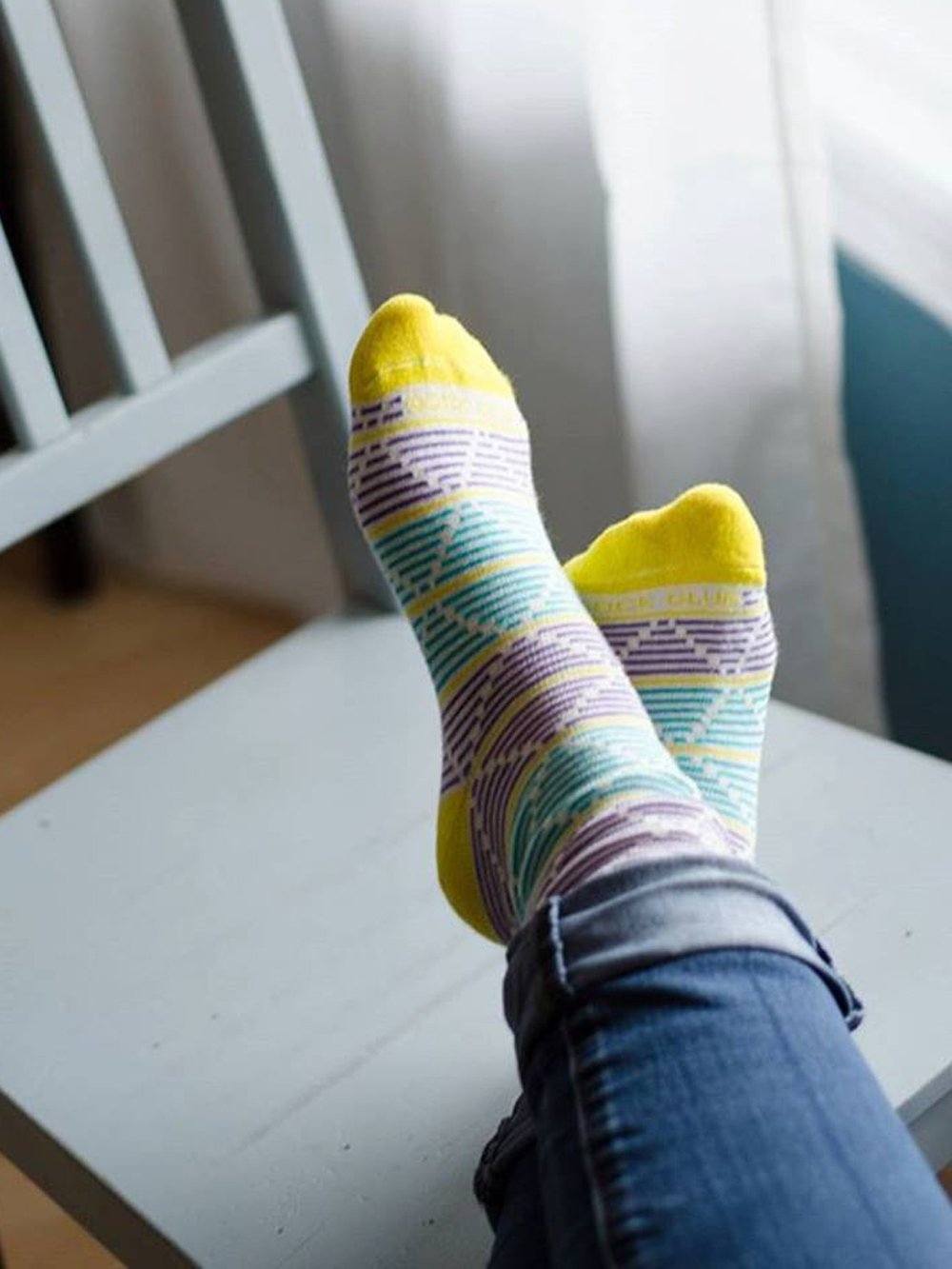 The Daedalus - Yellow - Sock Club Store