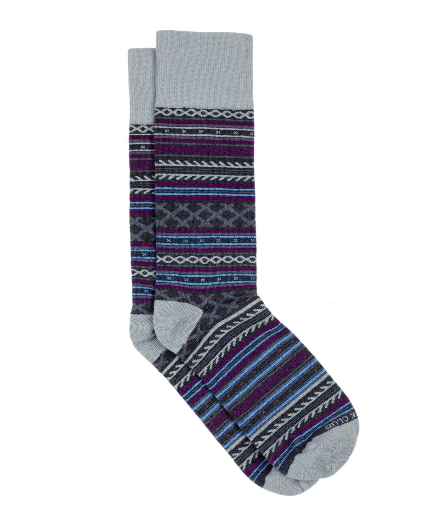 The Fika - Charcoal - Sock Club Store