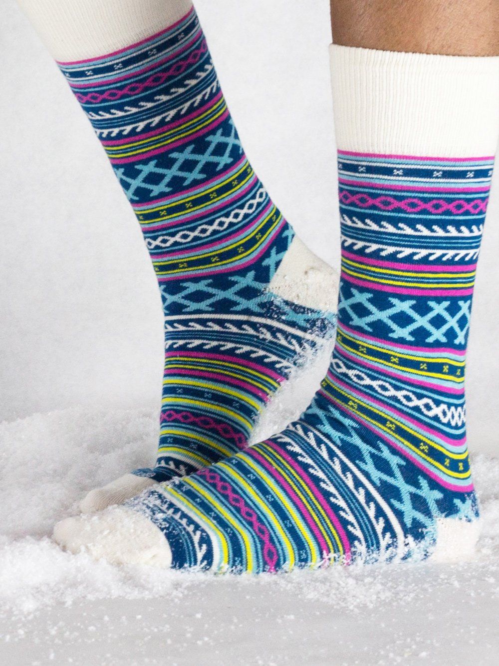 The Fika - Fuschia - Sock Club Store