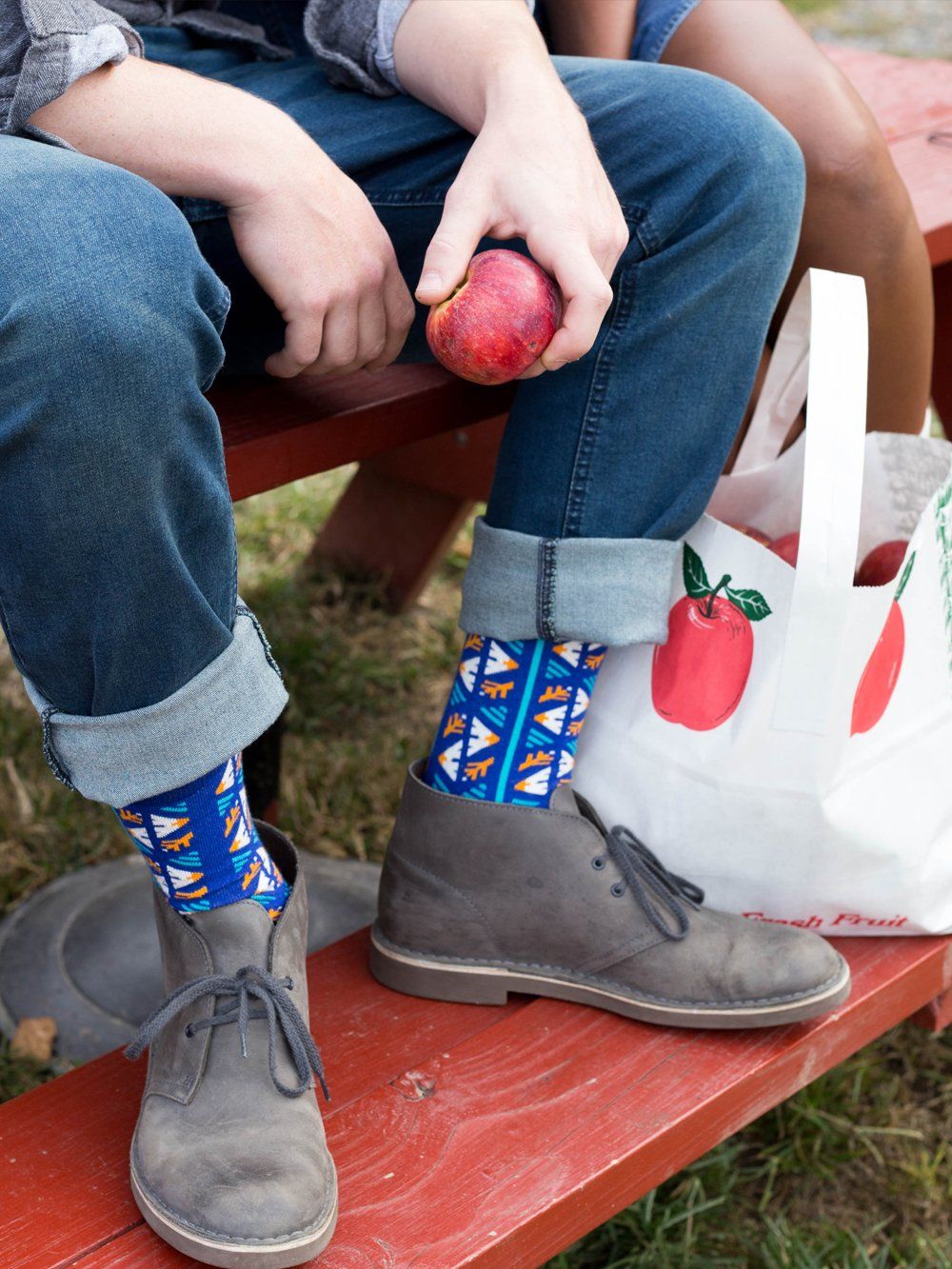 The Harvest - Ultramarine - Sock Club Store