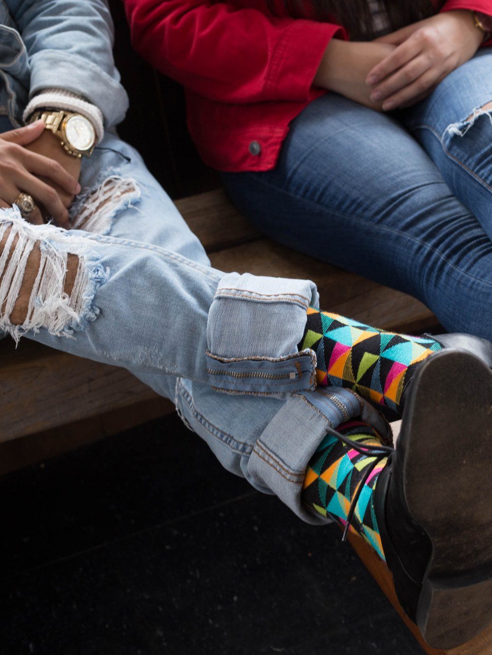 The Pinwheel - Black - Sock Club Store