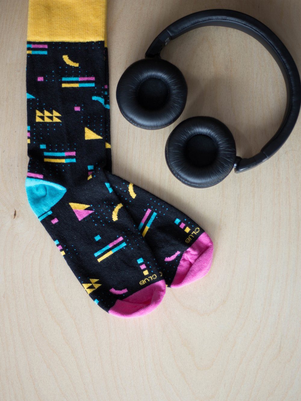 The Plato - Black - Sock Club Store