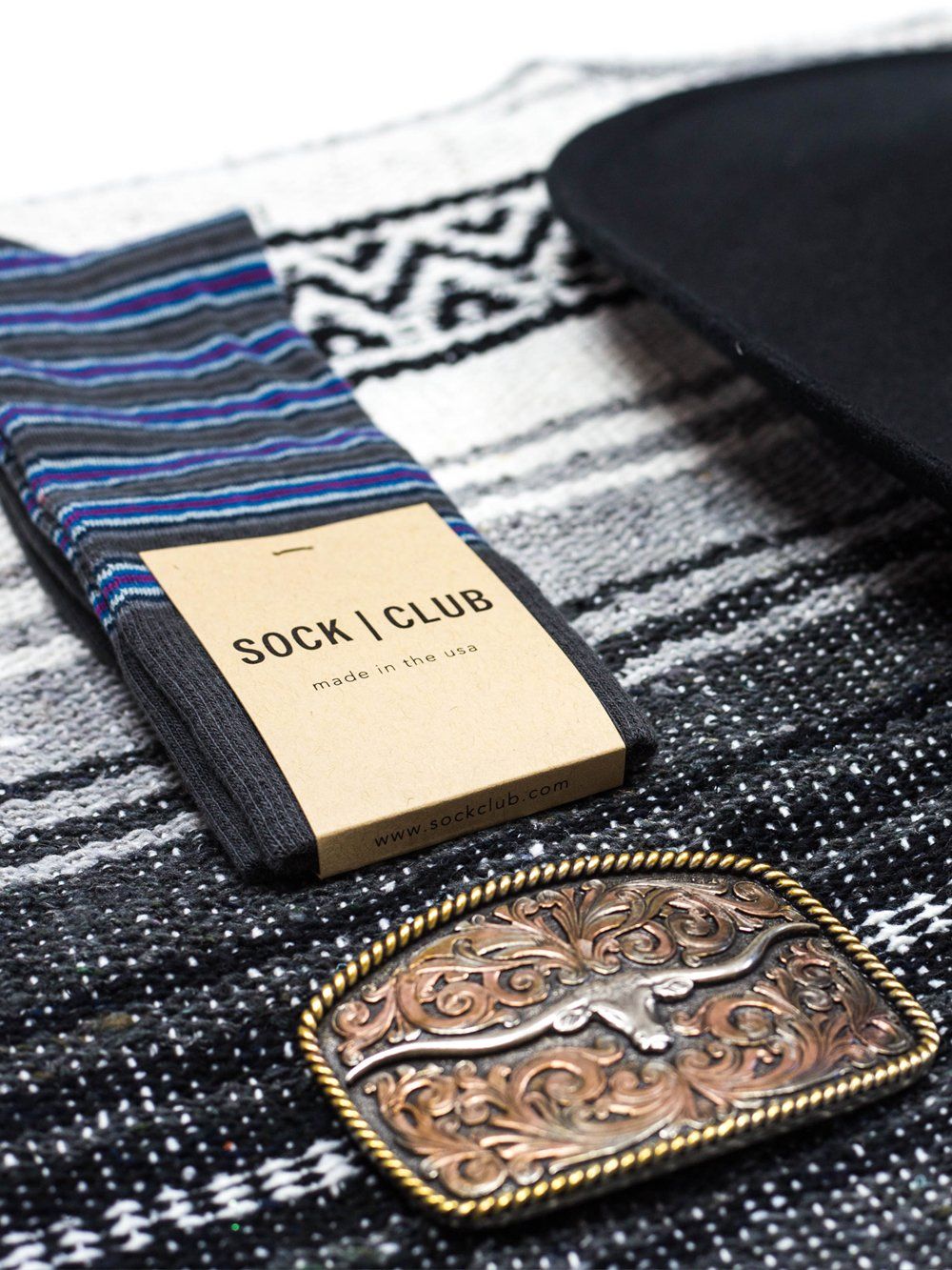 The Sergio - Onyx - Sock Club Store