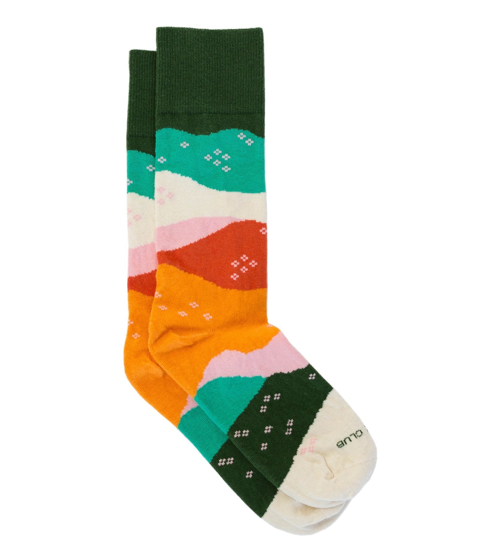 The Vista - Clementine - Sock Club Store