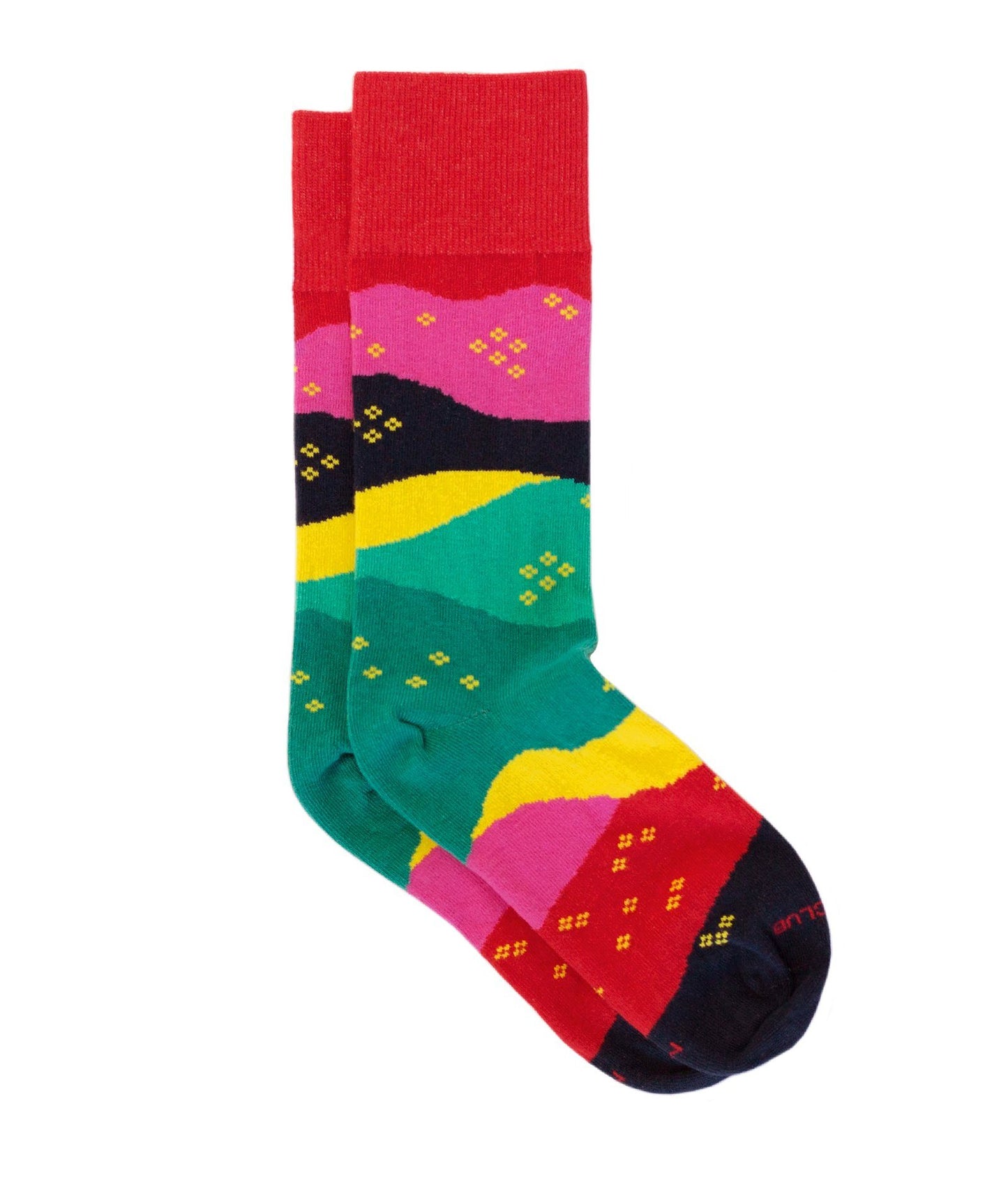 The Vista - Hibiscus - Sock Club Store
