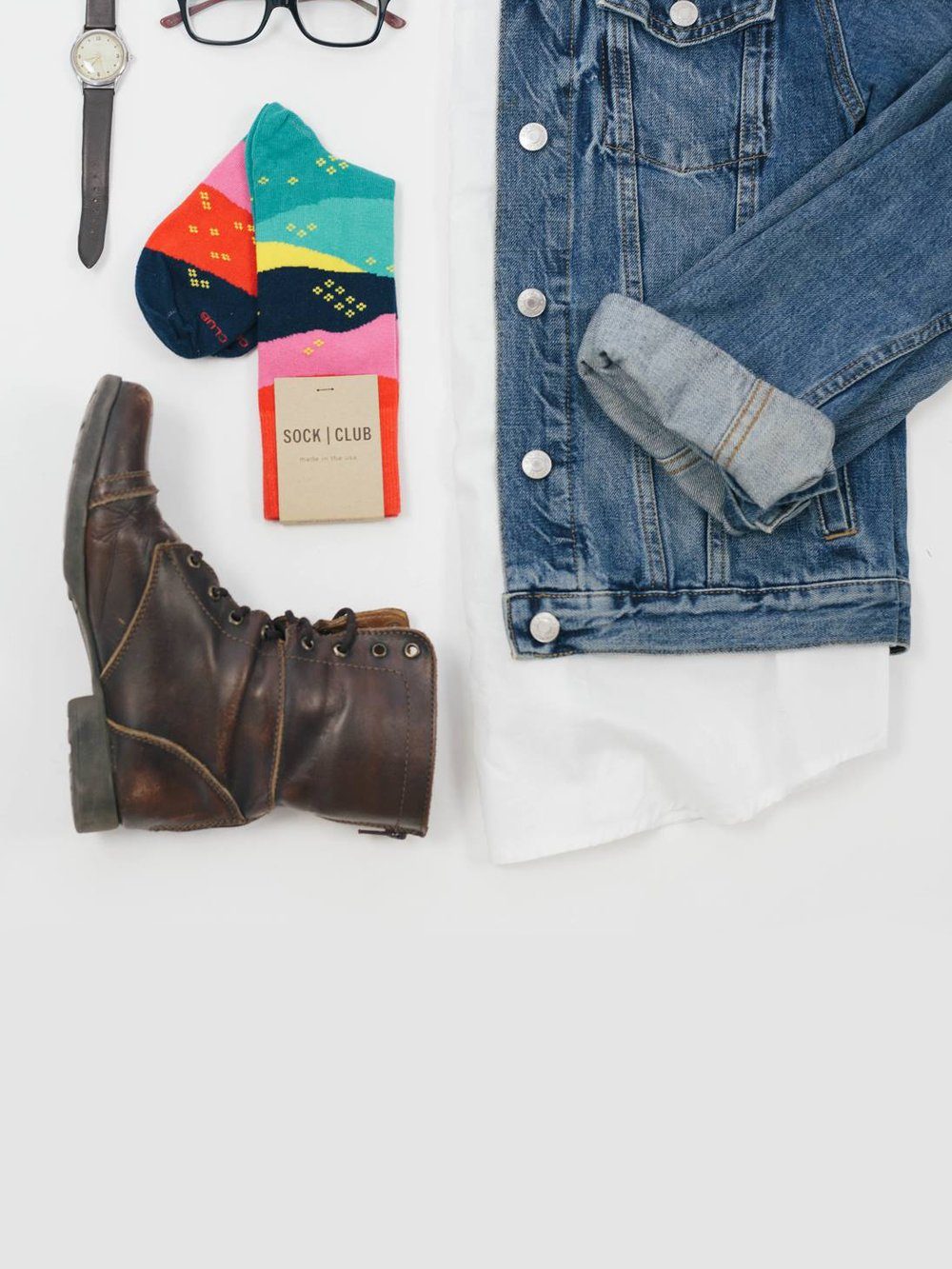The Vista - Hibiscus - Sock Club Store