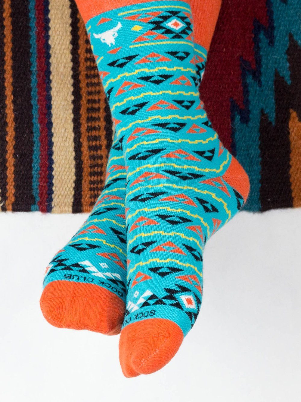 The Calavera - Peacock - Sock Club Store