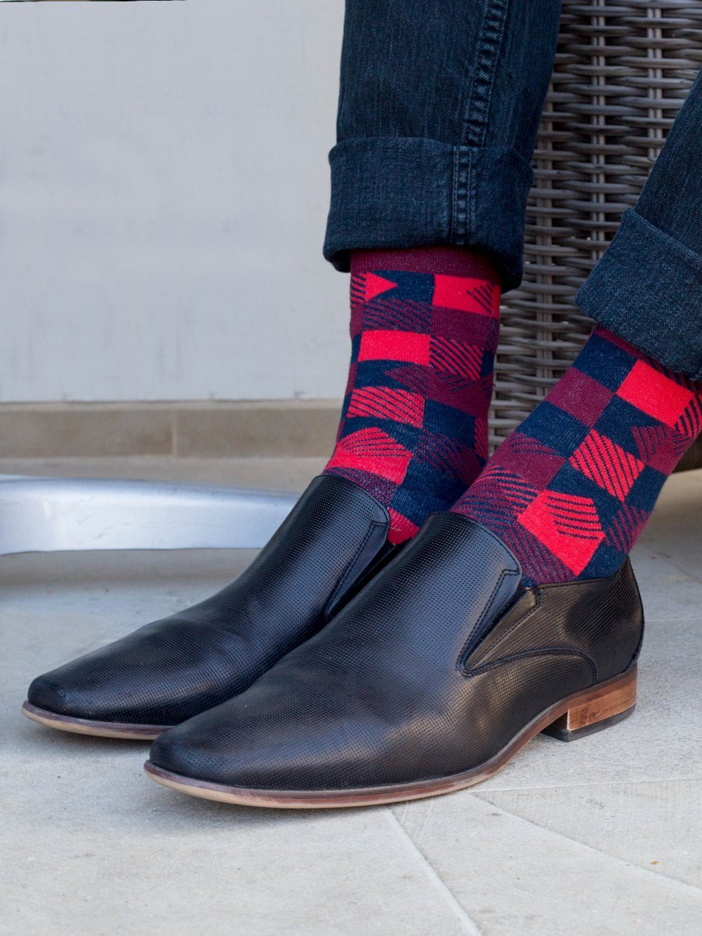 The Thisbe - Red - Sock Club Store