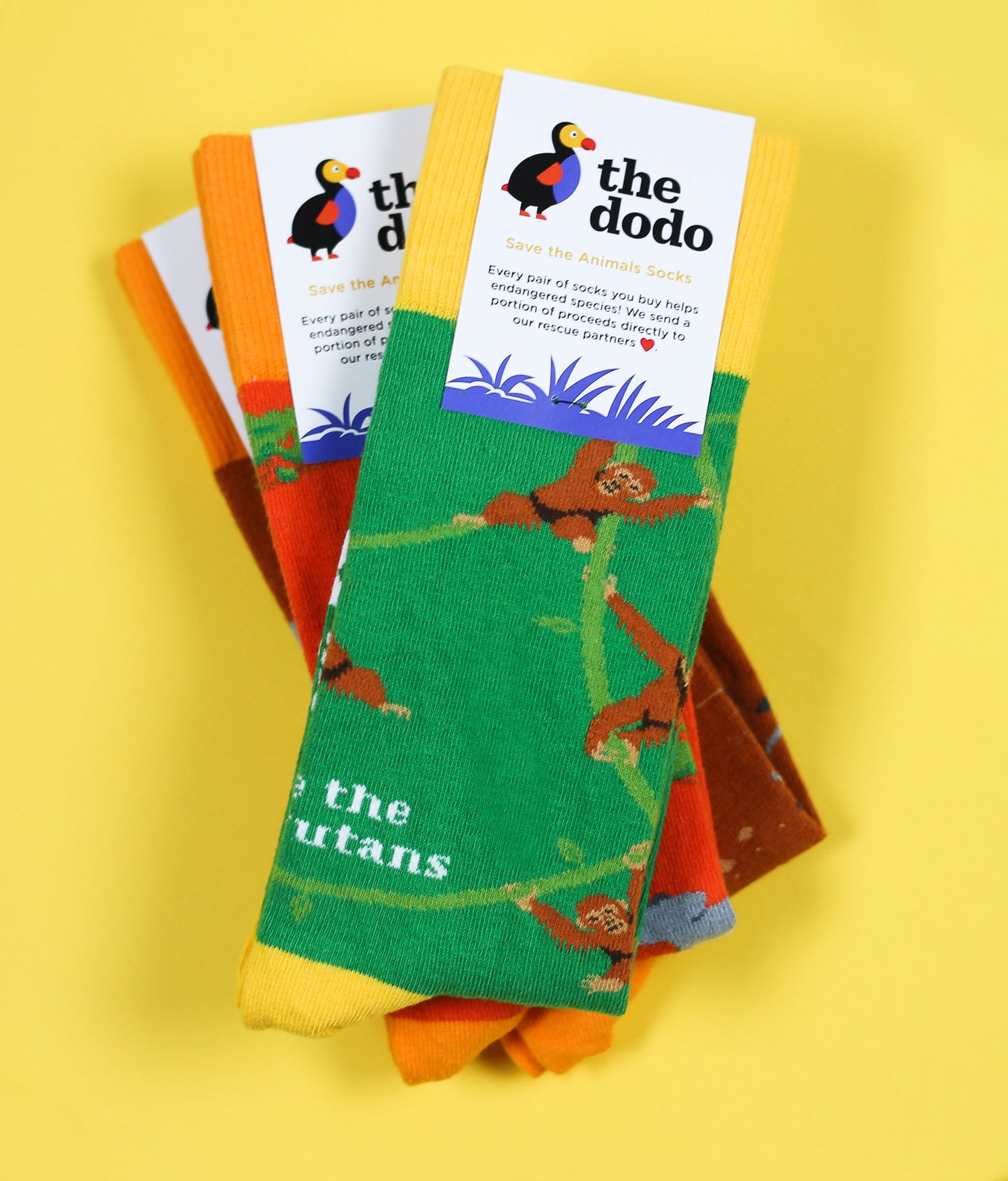 The Orangutan - The Dodo - Sock Club Store