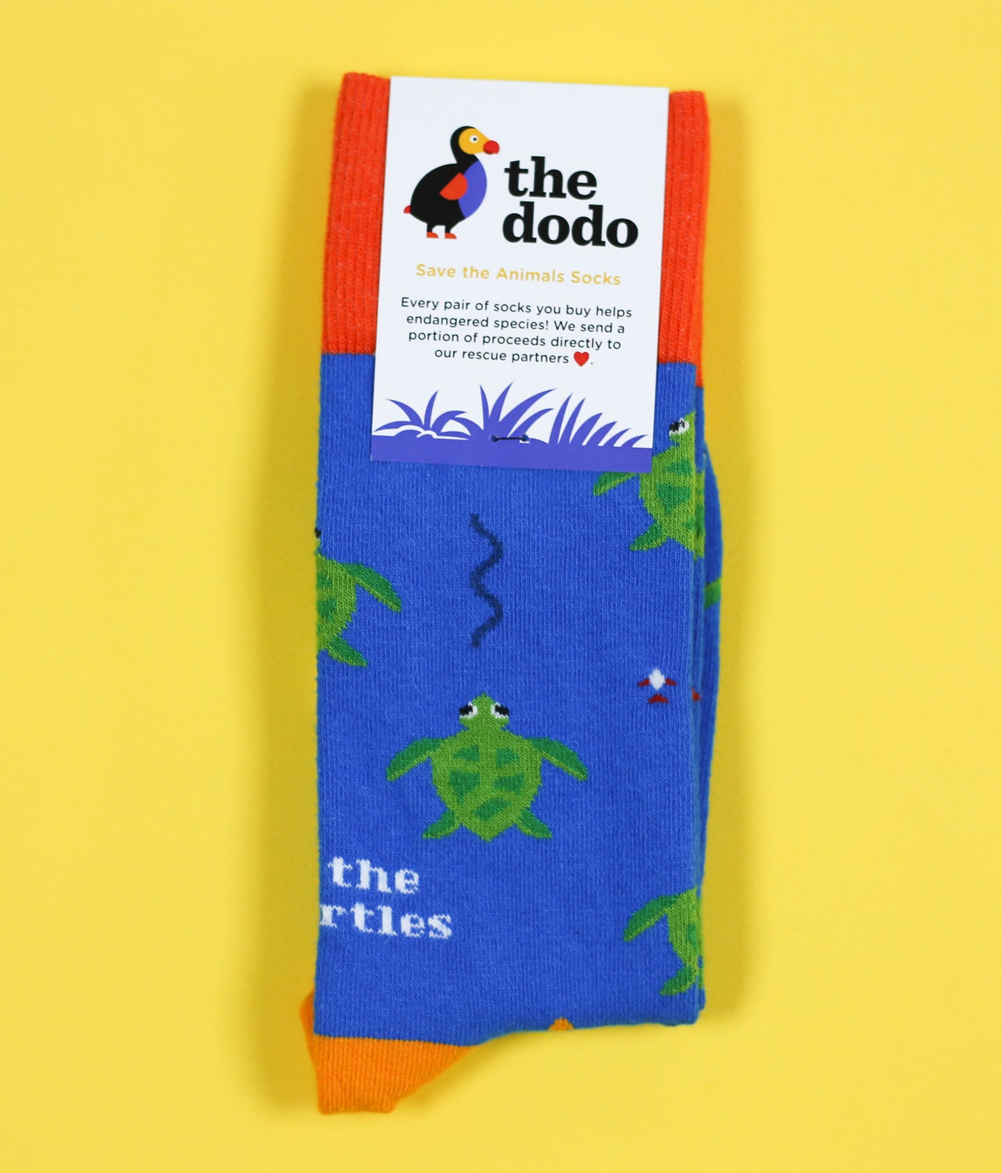 The Sea Turtle - The Dodo - Sock Club Store