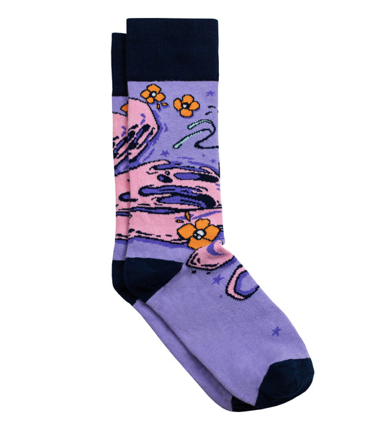 The Fish Sock - Limited Edition Artist Collaboration - Sock Club Store