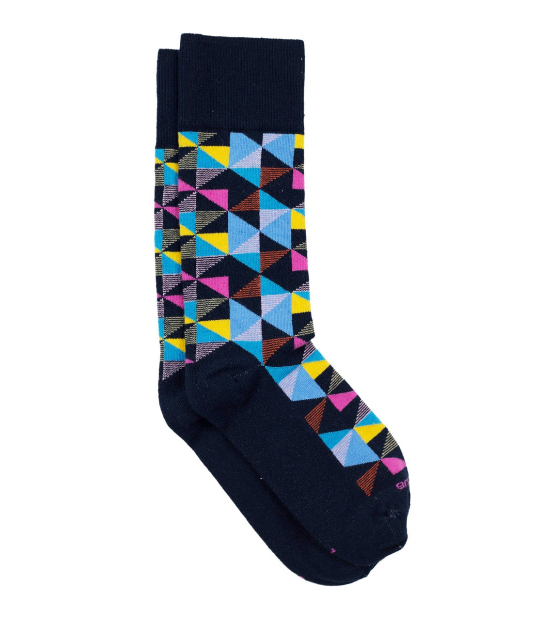 Geometric Pattern Socks | Unique Crew Socks | Sock Club Store