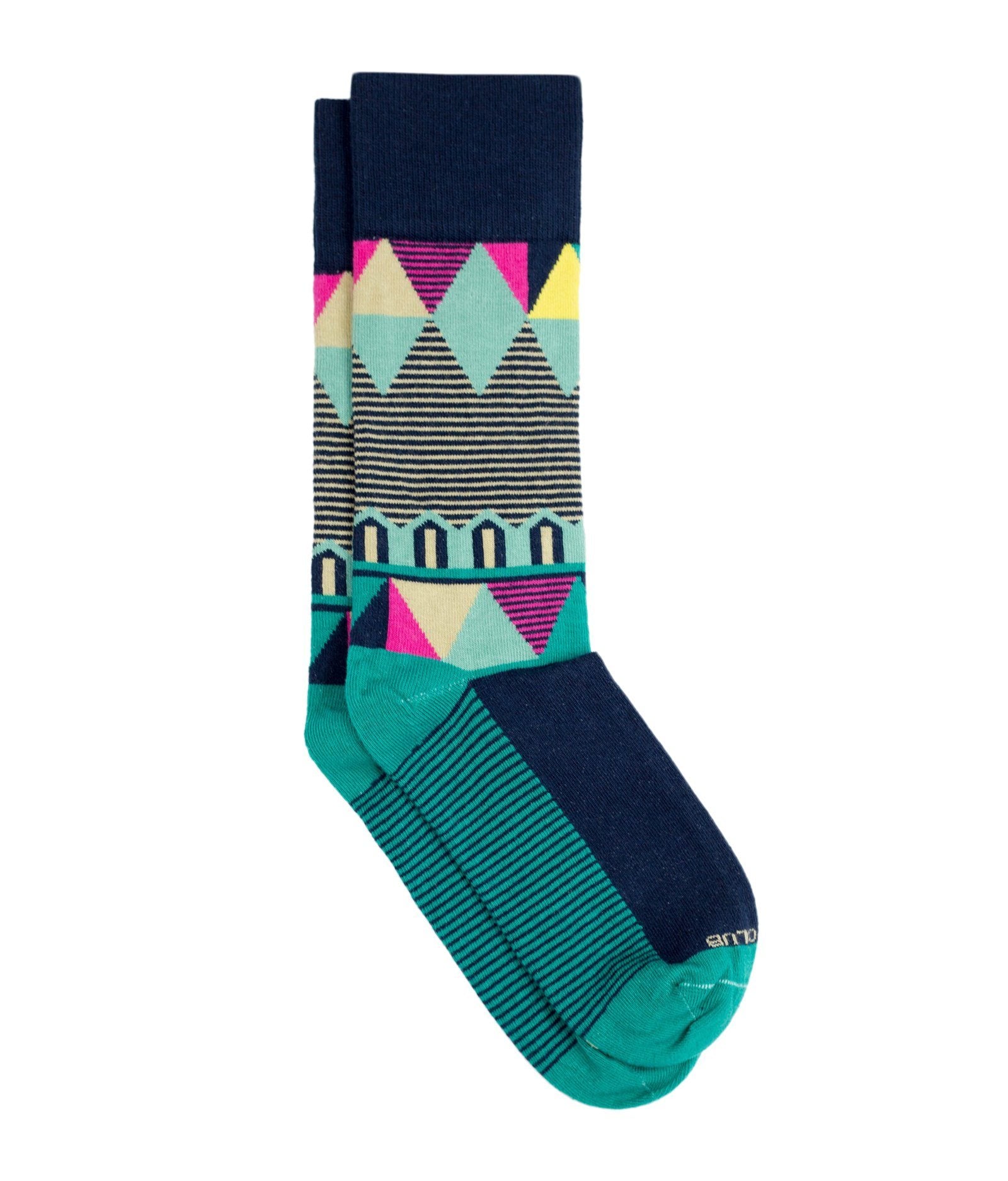 The Ringmaster - Teal - Sock Club Store