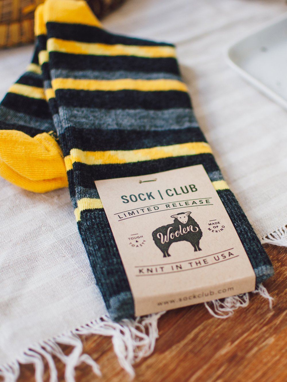 The Wool Lustre - Sunflower - Sock Club Store