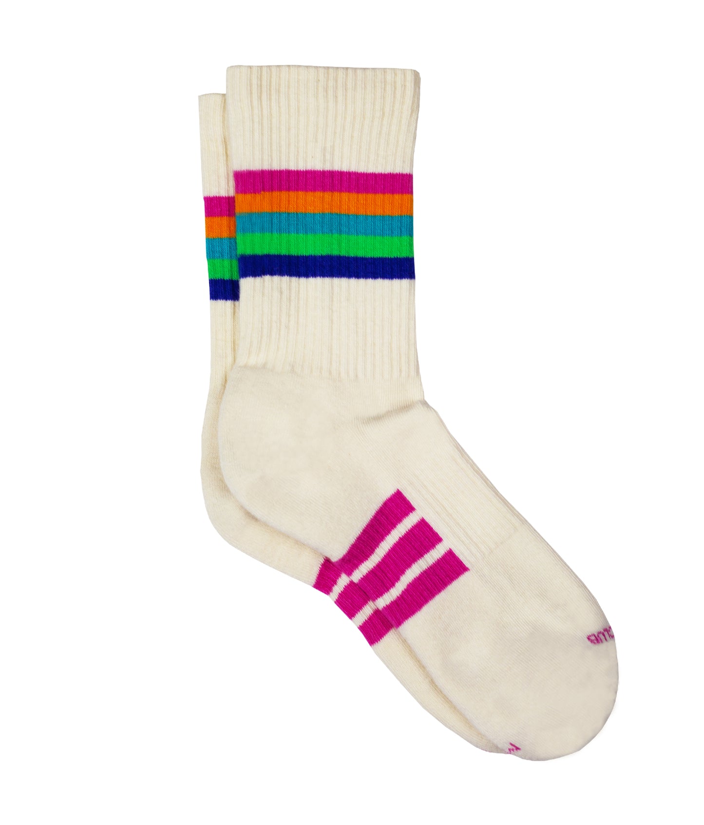 The Allen sock in the natural color variation.