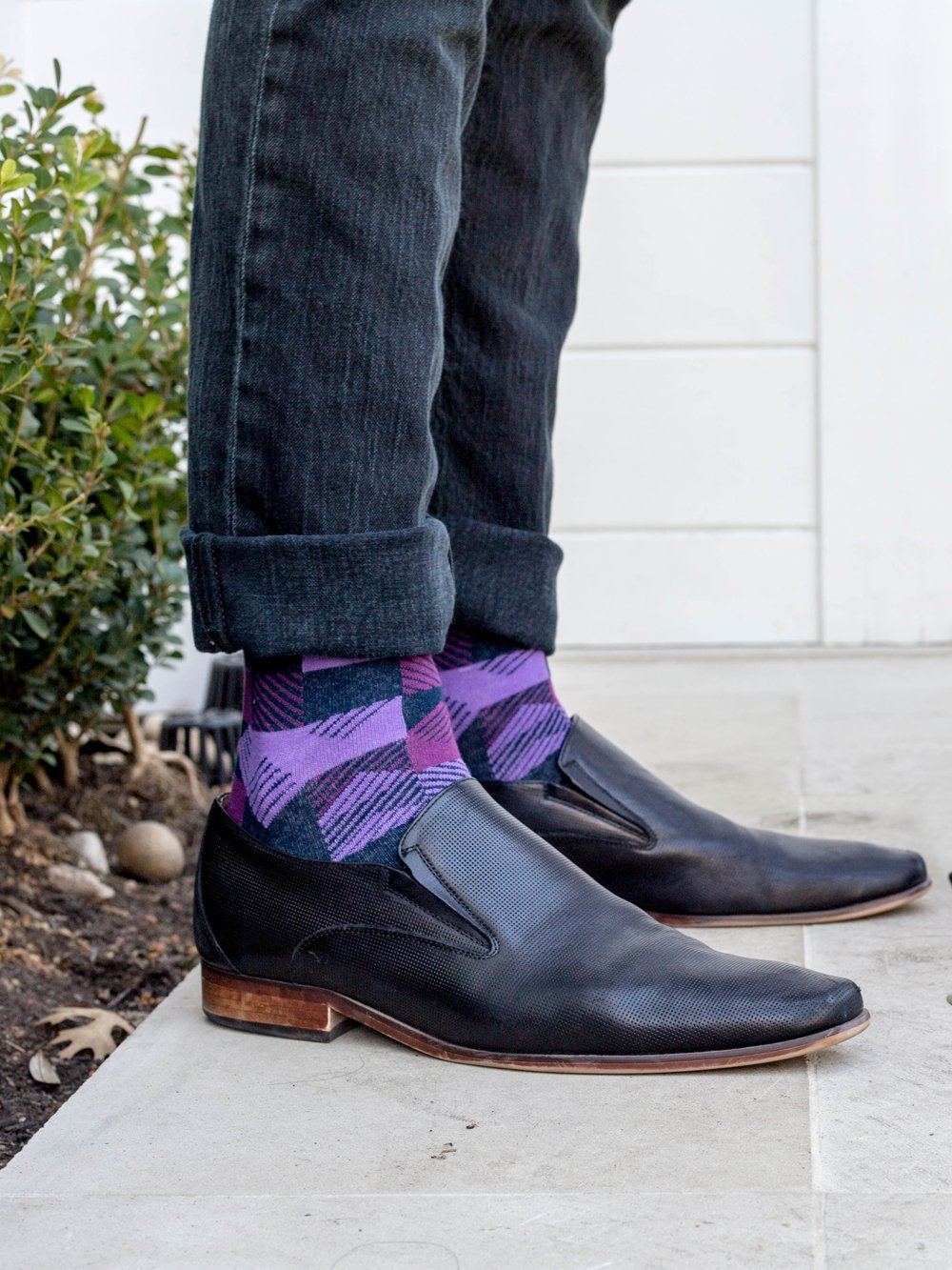 The Thisbe - Purple - Sock Club Store